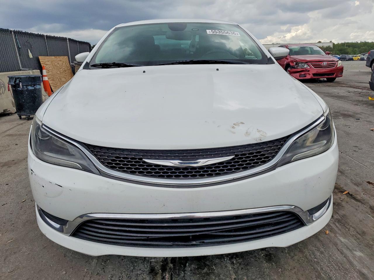 2015 Chrysler 200 Белый vin: 1C3CCCAB3FN598770
