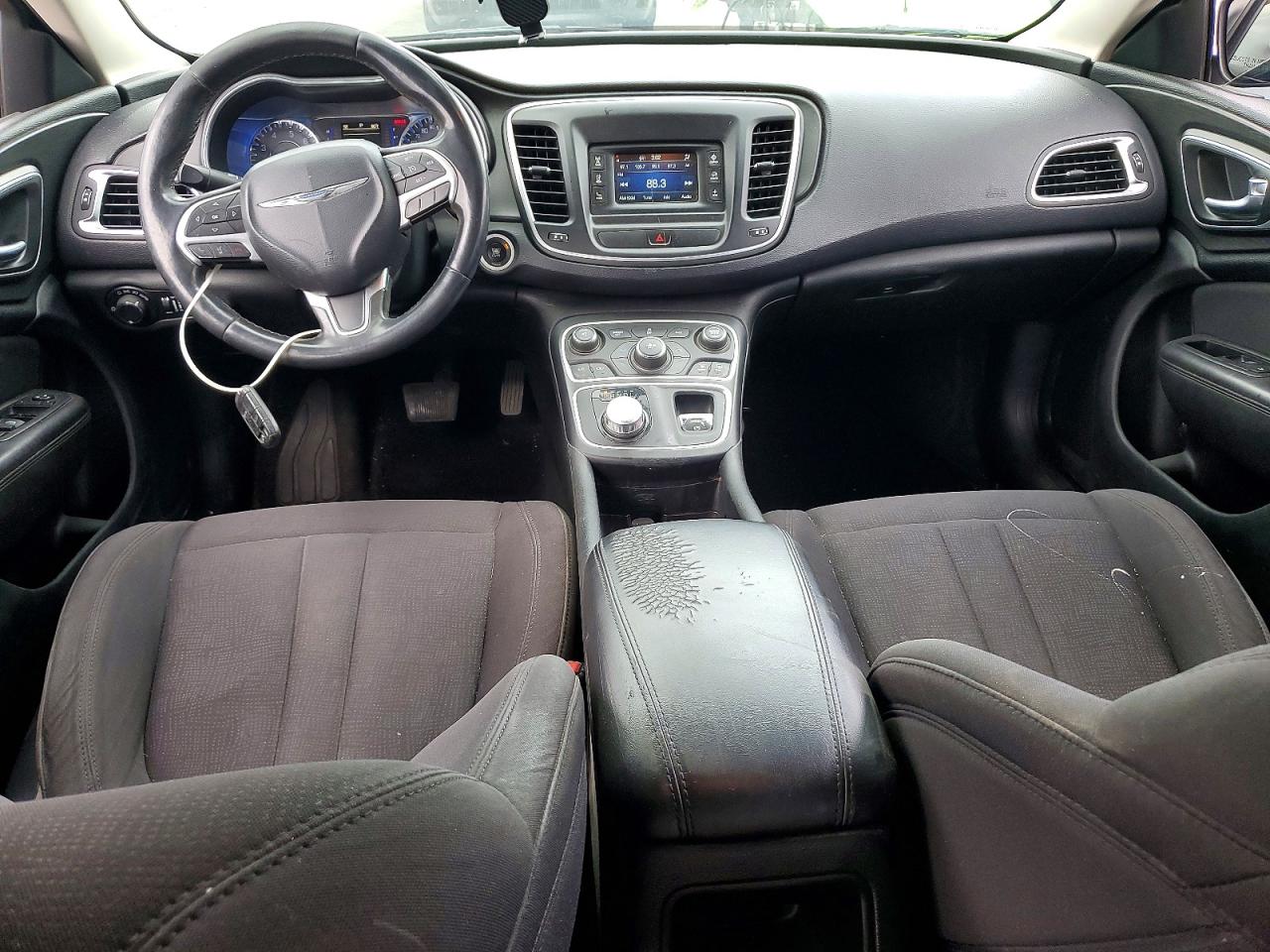 2015 Chrysler 200 Белый vin: 1C3CCCAB3FN598770