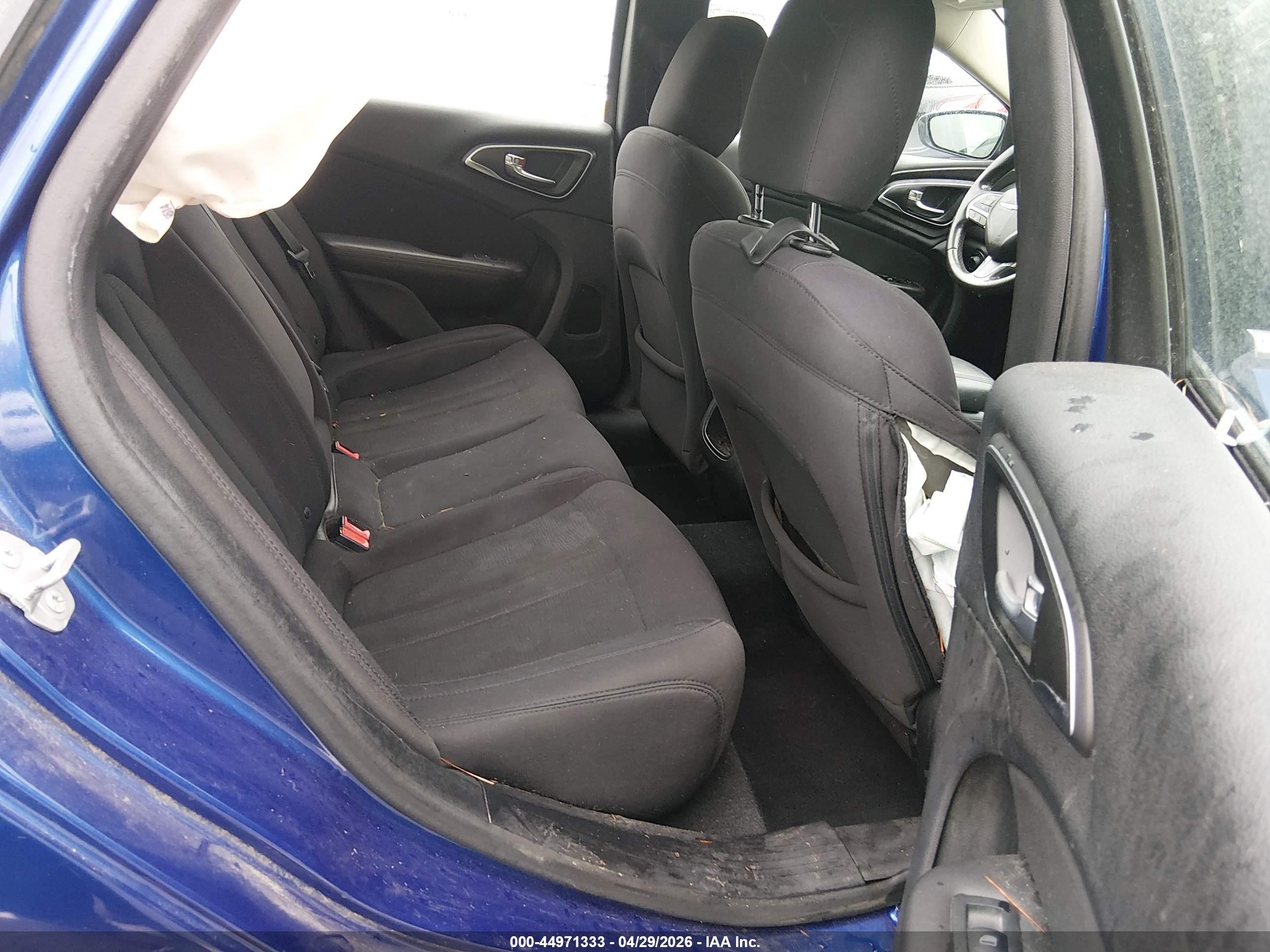 2015 Chrysler 200 Limited Синий vin: 1C3CCCAB3FN630987