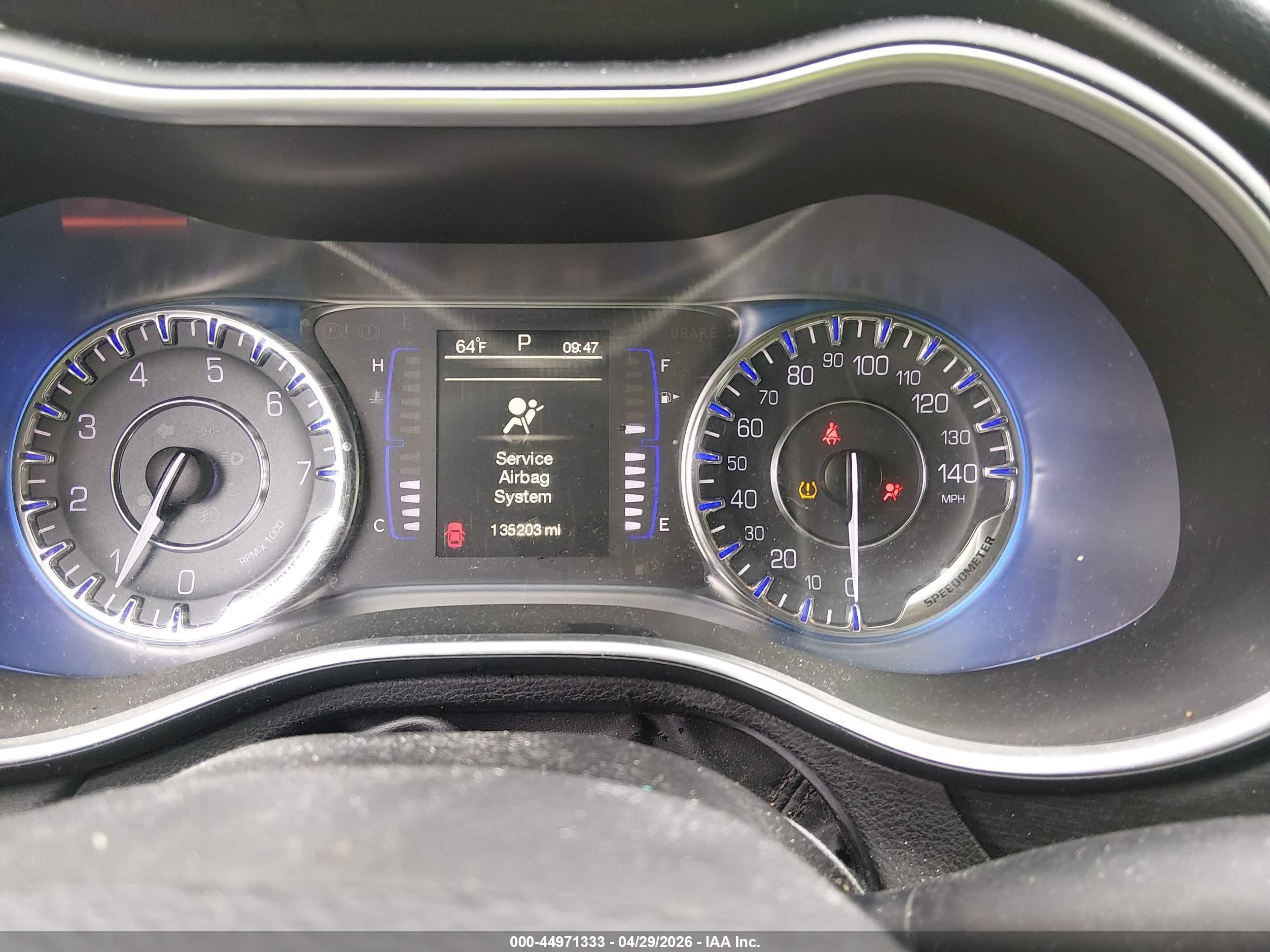 2015 Chrysler 200 Limited Синий vin: 1C3CCCAB3FN630987