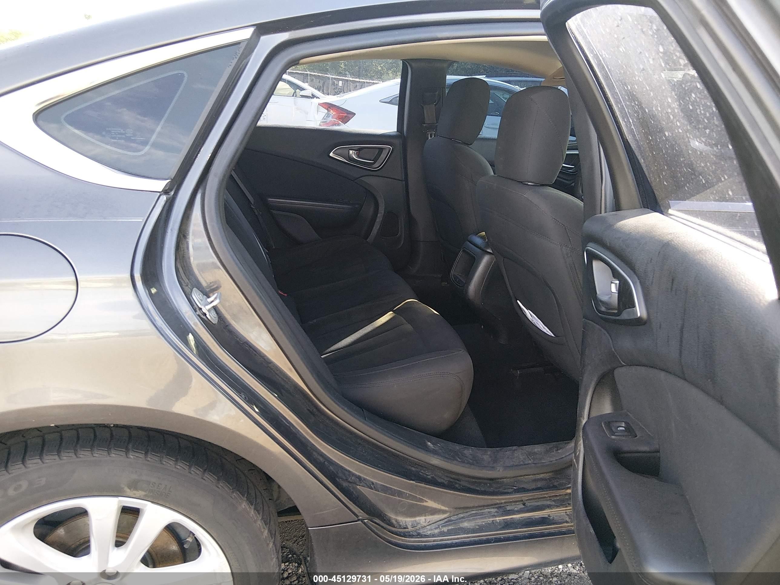 2015 Chrysler 200 Limited Gray vin: 1C3CCCAB3FN657767