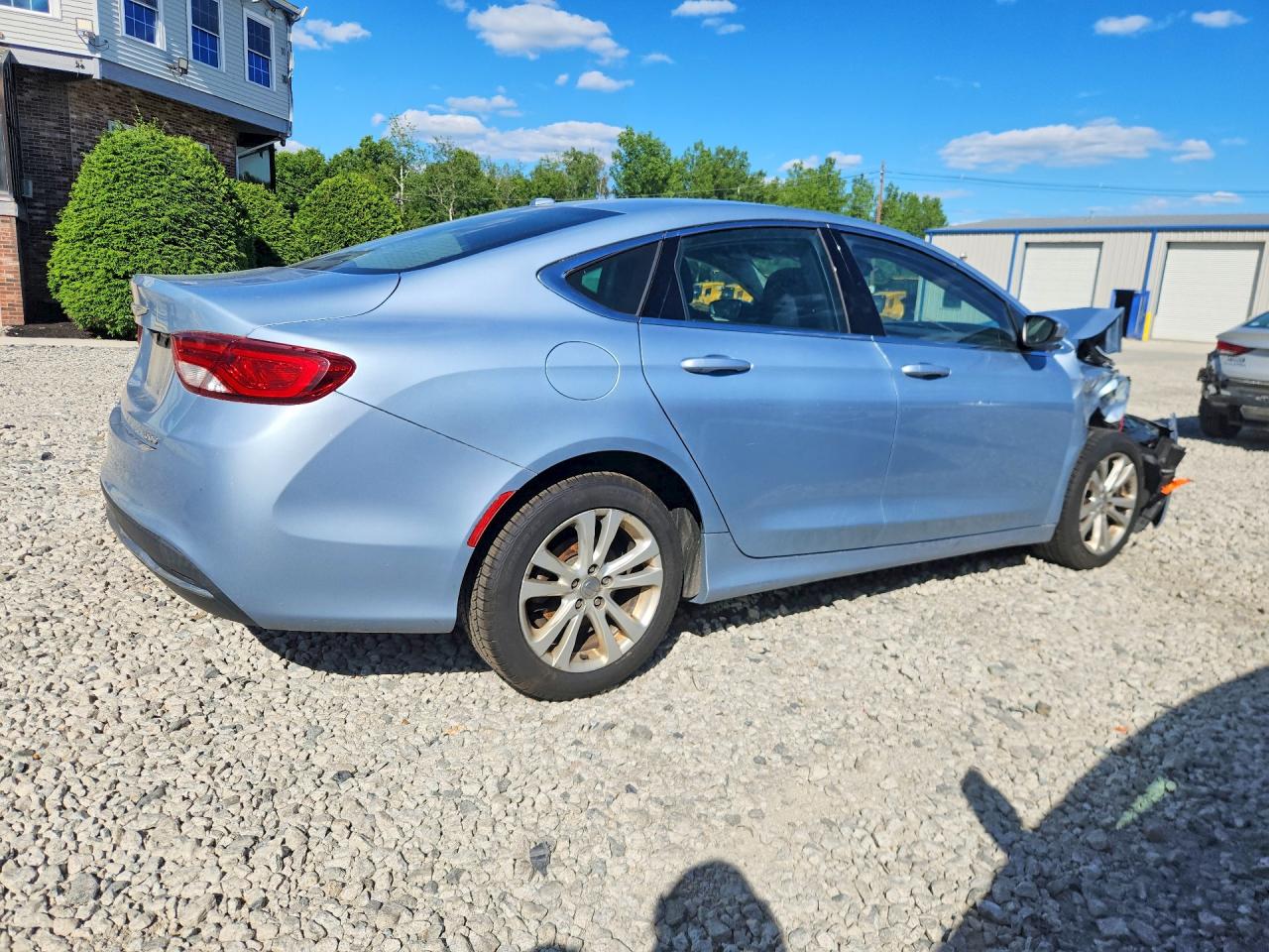 2015 Chrysler 200 Limited Blue vin: 1C3CCCAB3FN659504