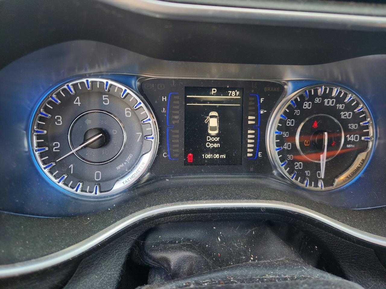 2015 Chrysler 200 Limited Blue vin: 1C3CCCAB3FN659504