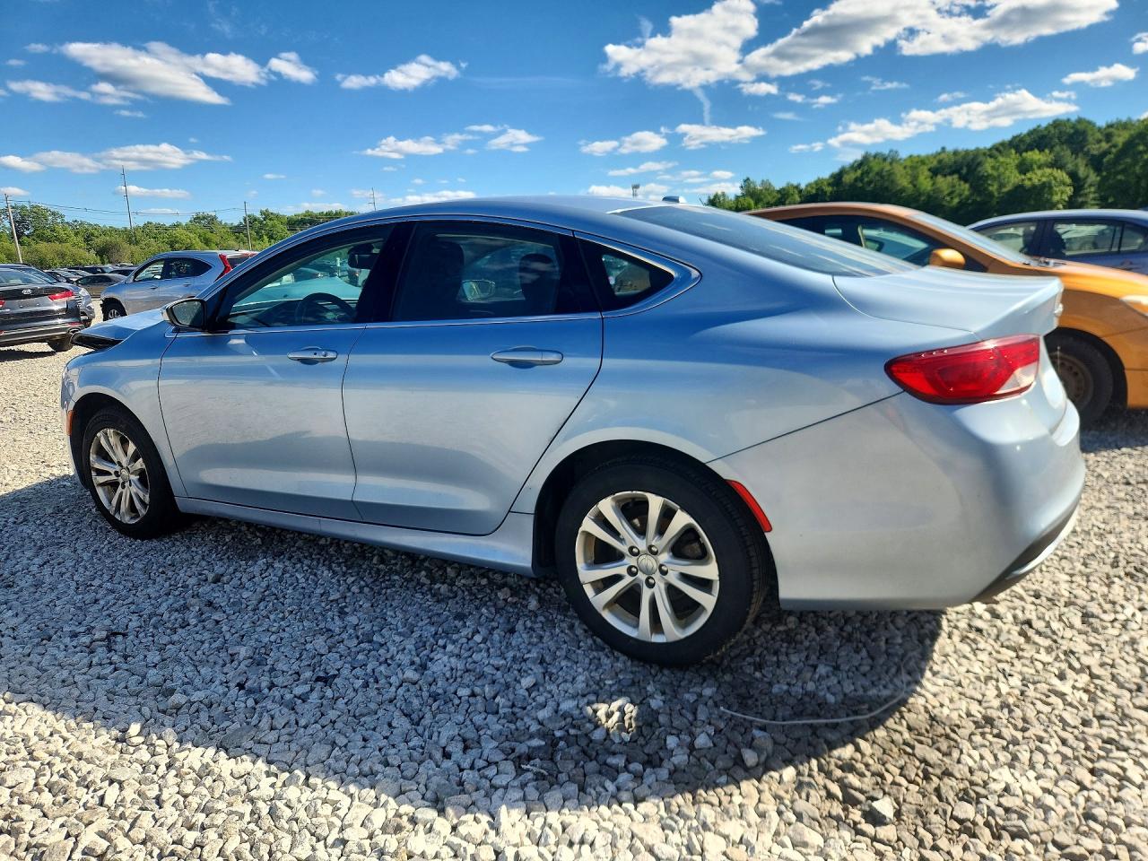 2015 Chrysler 200 Limited Blue vin: 1C3CCCAB3FN659504