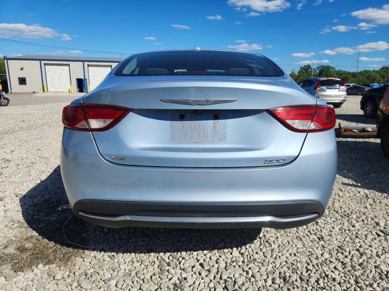 2015 Chrysler 200 Limited Blue vin: 1C3CCCAB3FN659504