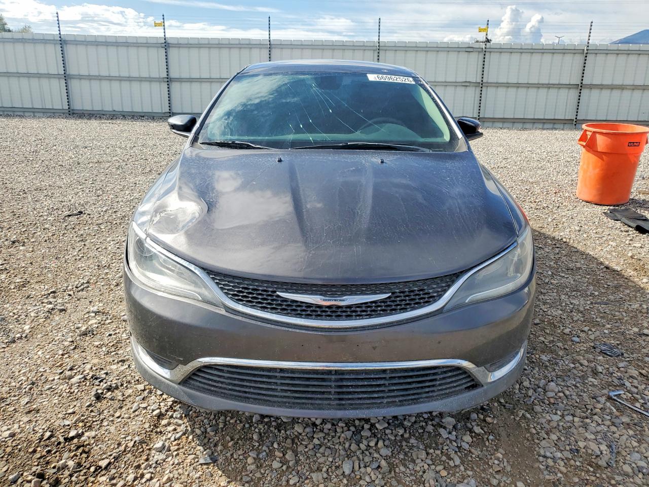 2015 Chrysler 200 Limited Charcoal vin: 1C3CCCAB3FN660264