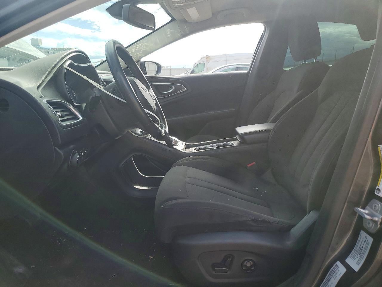 2015 Chrysler 200 Limited Charcoal vin: 1C3CCCAB3FN660264