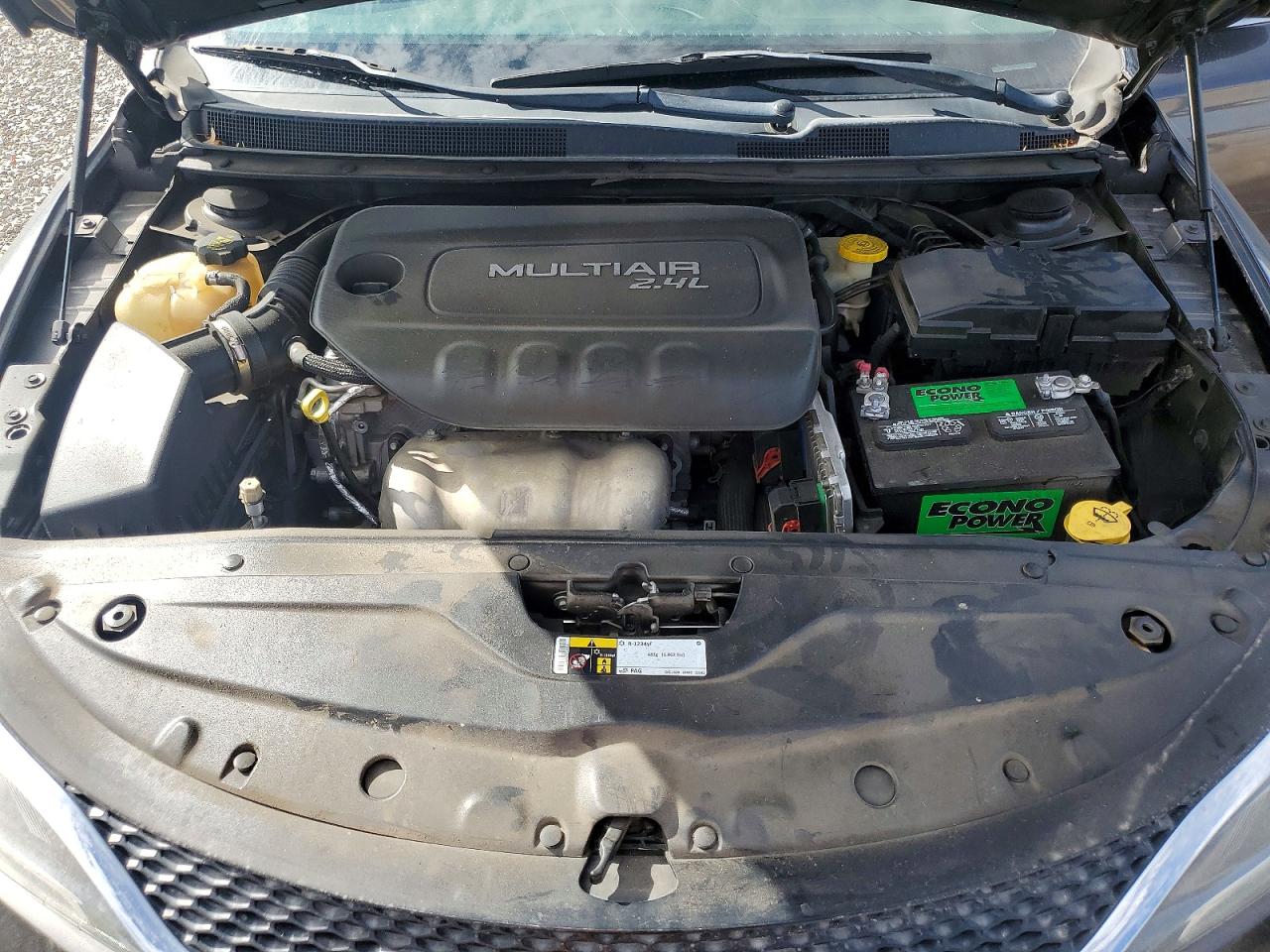 2015 Chrysler 200 Limited Charcoal vin: 1C3CCCAB3FN660264