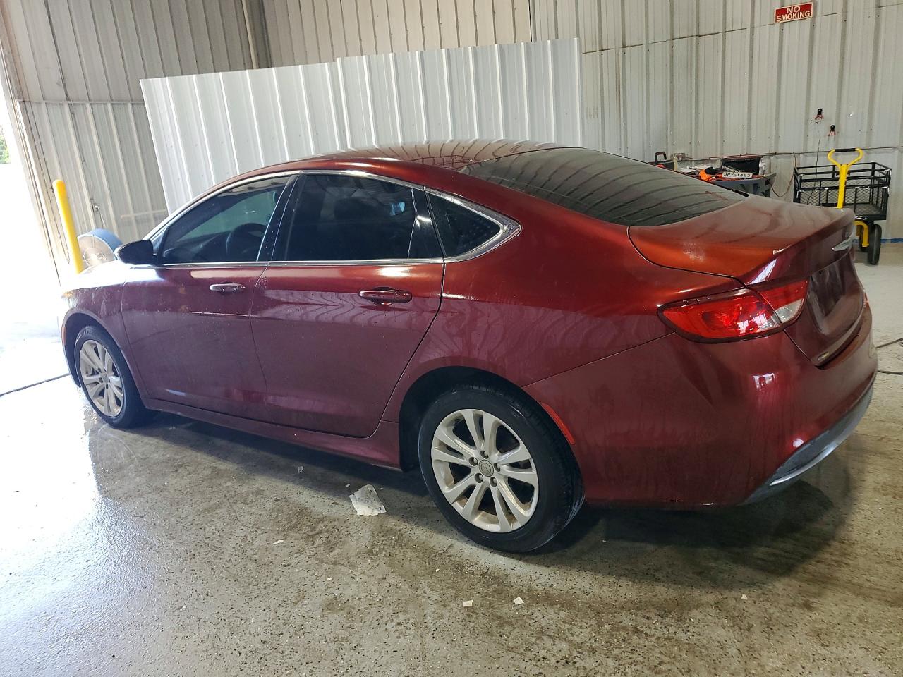 2016 Chrysler 200 Limited Темно-бордовый vin: 1C3CCCAB3GN148246