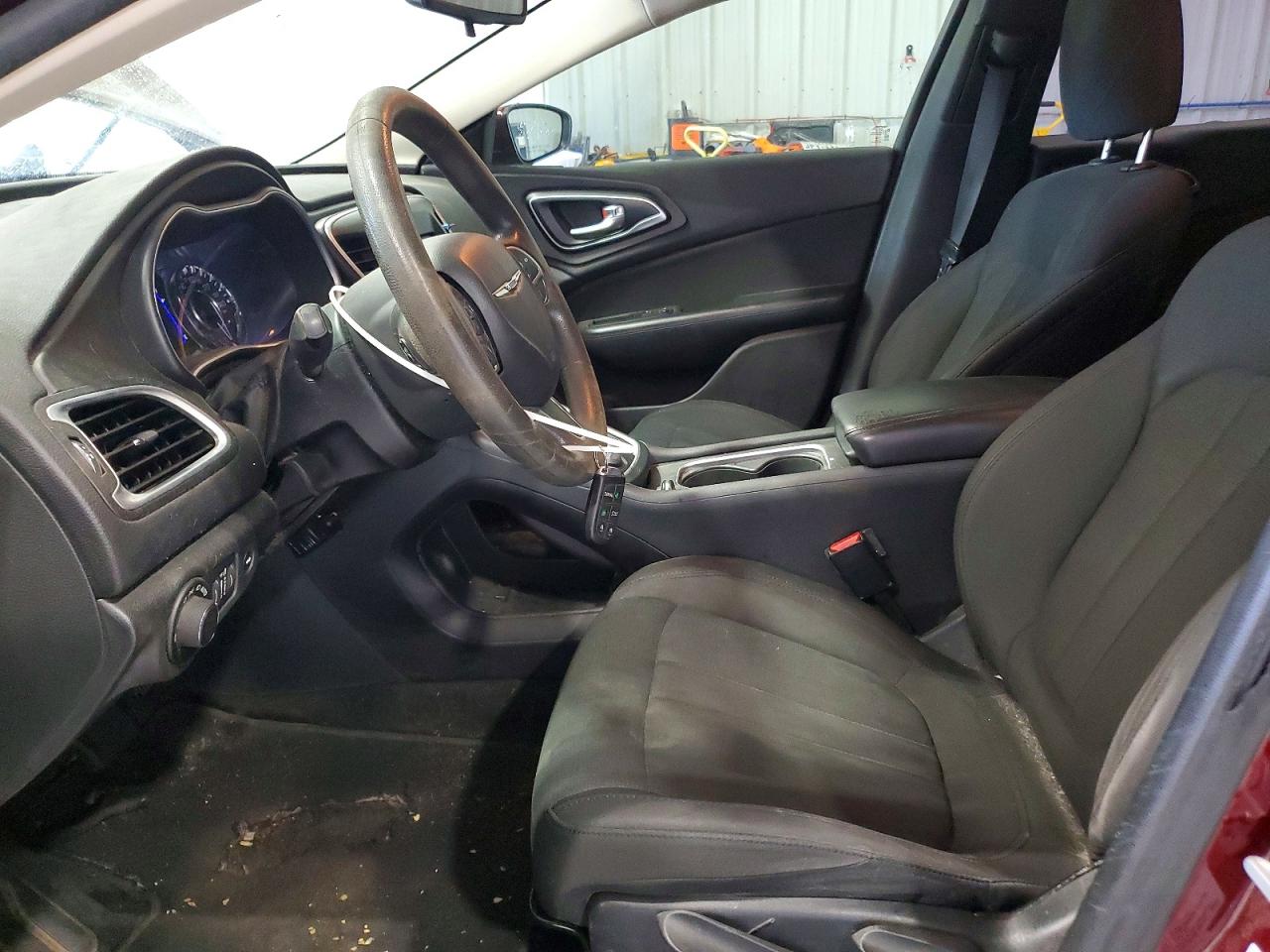 2016 Chrysler 200 Limited Темно-бордовый vin: 1C3CCCAB3GN148246