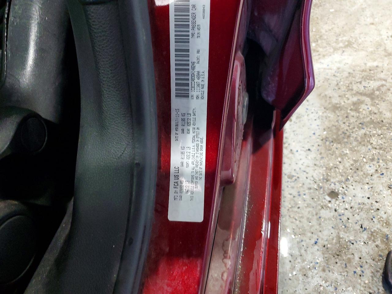 2016 Chrysler 200 Limited Темно-бордовый vin: 1C3CCCAB3GN148246