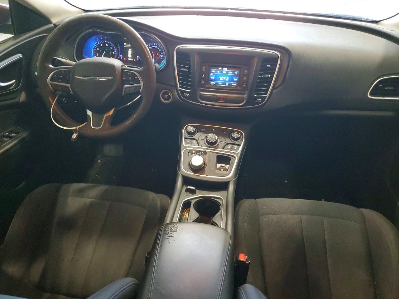 2016 Chrysler 200 Limited Темно-бордовый vin: 1C3CCCAB3GN148246