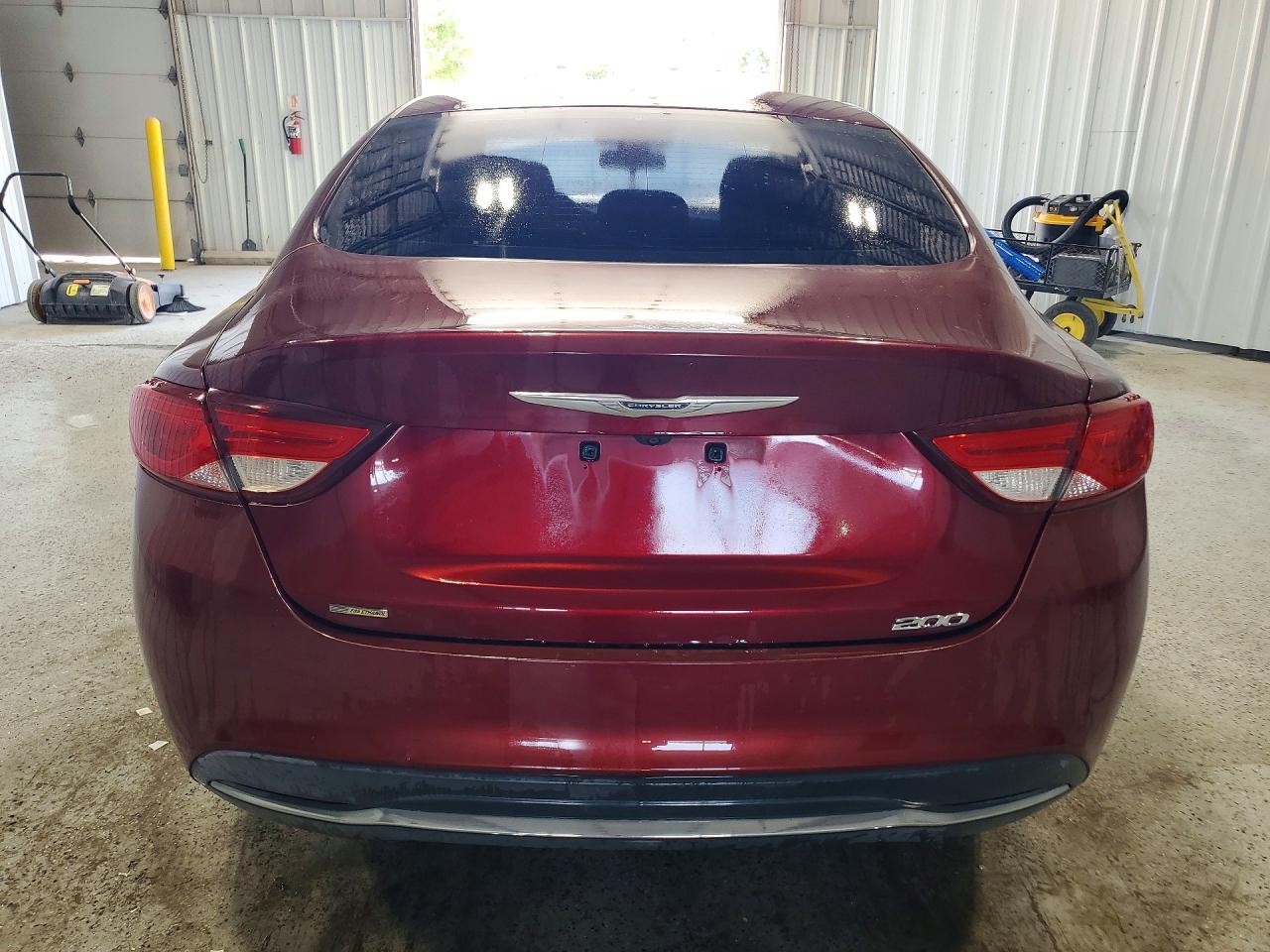 2016 Chrysler 200 Limited Темно-бордовый vin: 1C3CCCAB3GN148246