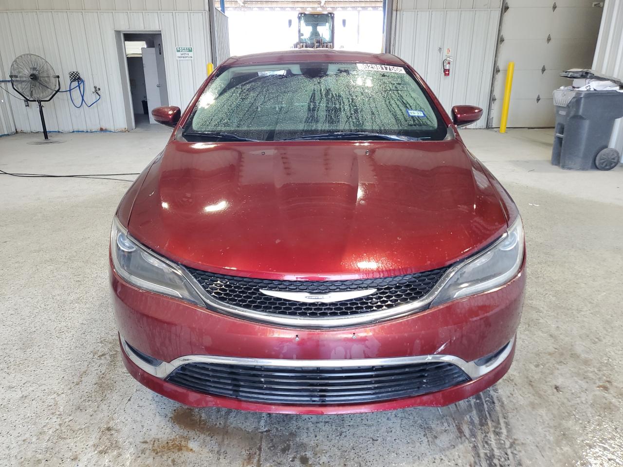 2016 Chrysler 200 Limited Темно-бордовый vin: 1C3CCCAB3GN148246 Damage: Hood, Chipped, 3