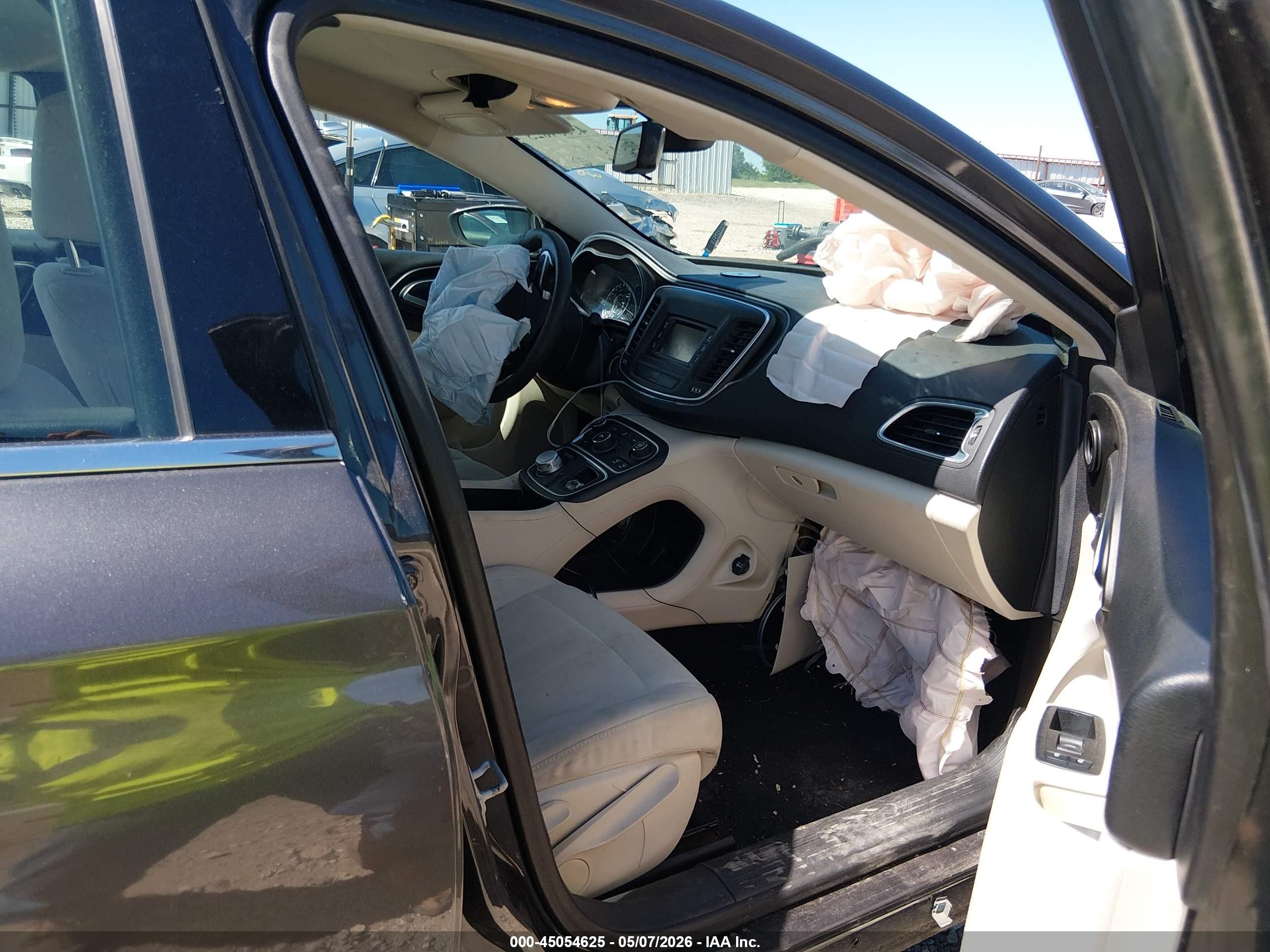 2015 Chrysler 200 Limited Серый vin: 1C3CCCAB4FN537315