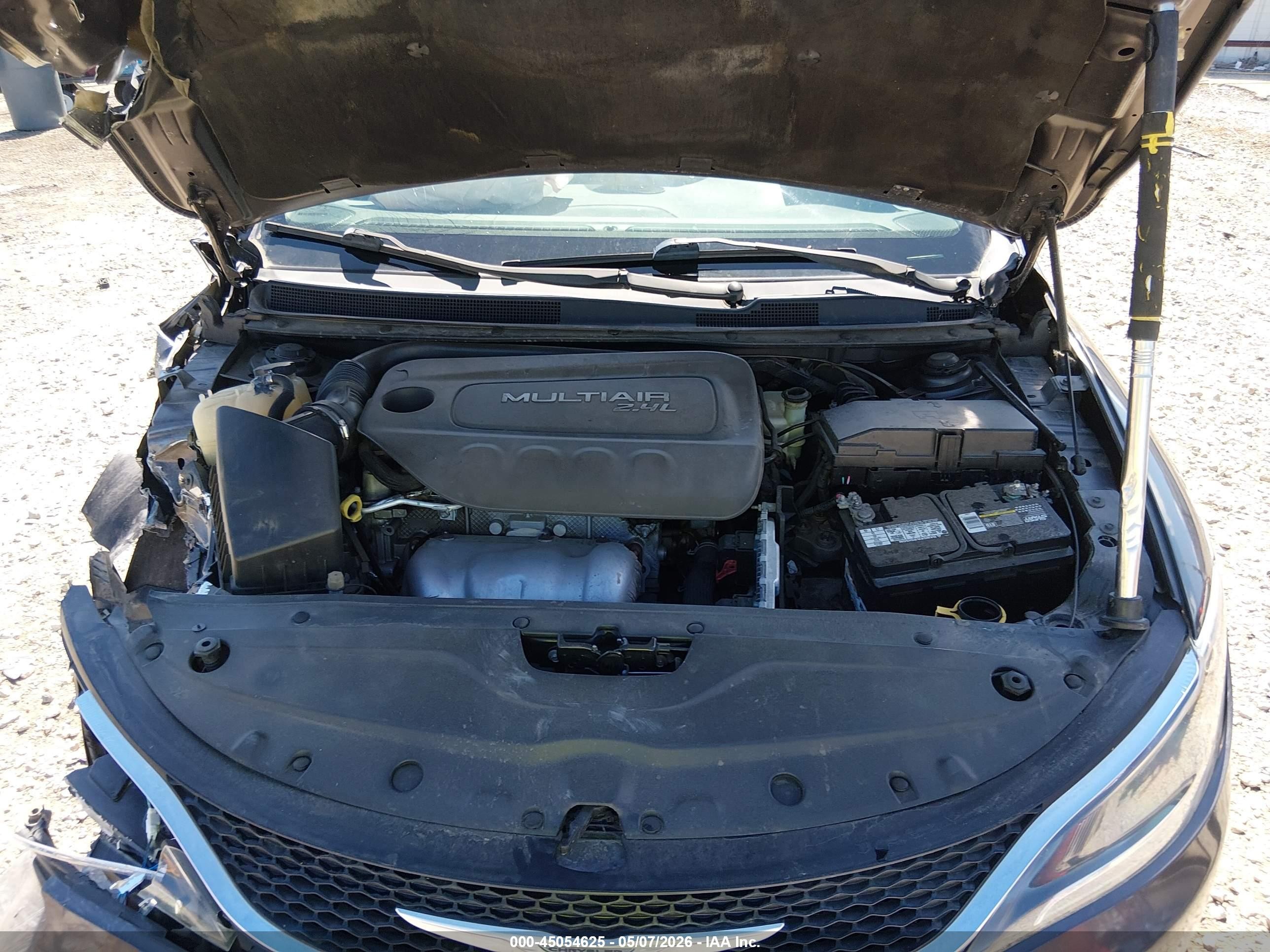 2015 Chrysler 200 Limited Серый vin: 1C3CCCAB4FN537315