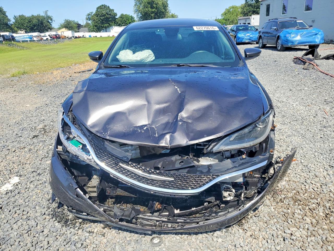 2015 Chrysler 200 Limited Gray vin: 1C3CCCAB4FN561680