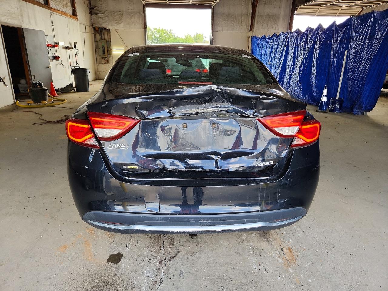 2015 Chrysler 200 Limited Black vin: 1C3CCCAB4FN576342