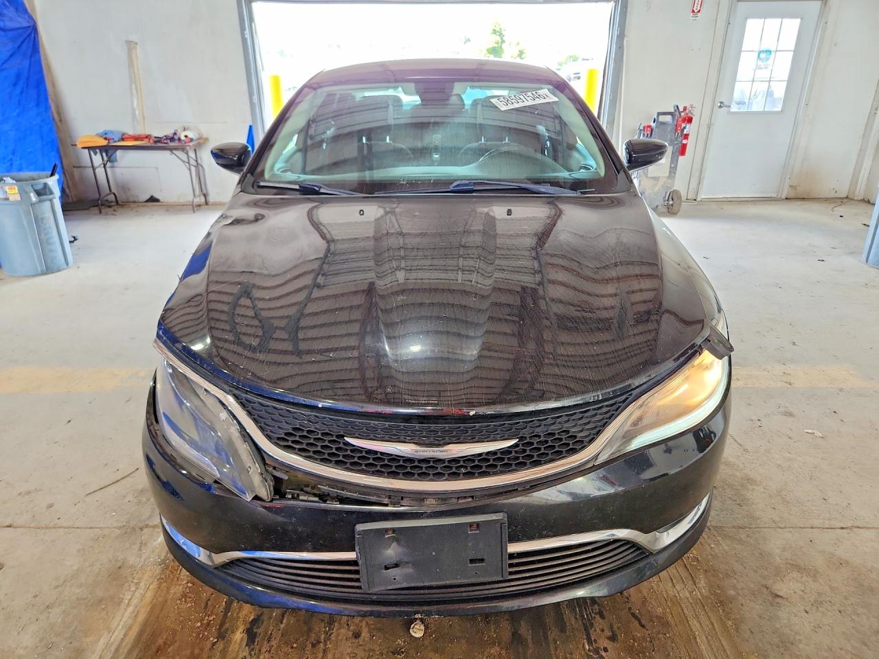 2015 Chrysler 200 Limited Black vin: 1C3CCCAB4FN576342