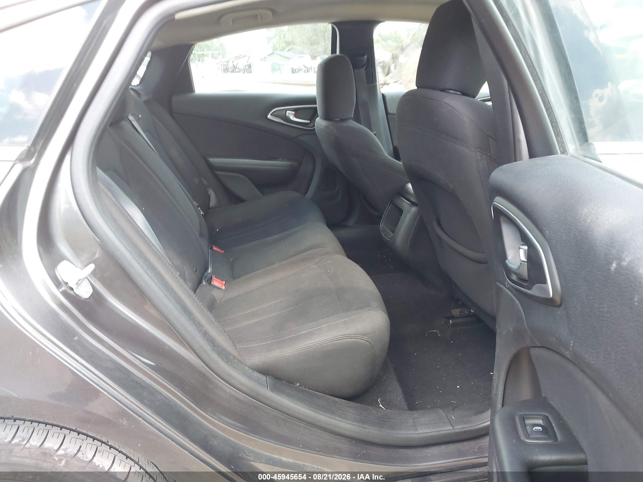 2015 Chrysler 200 Limited Gray vin: 1C3CCCAB4FN587891