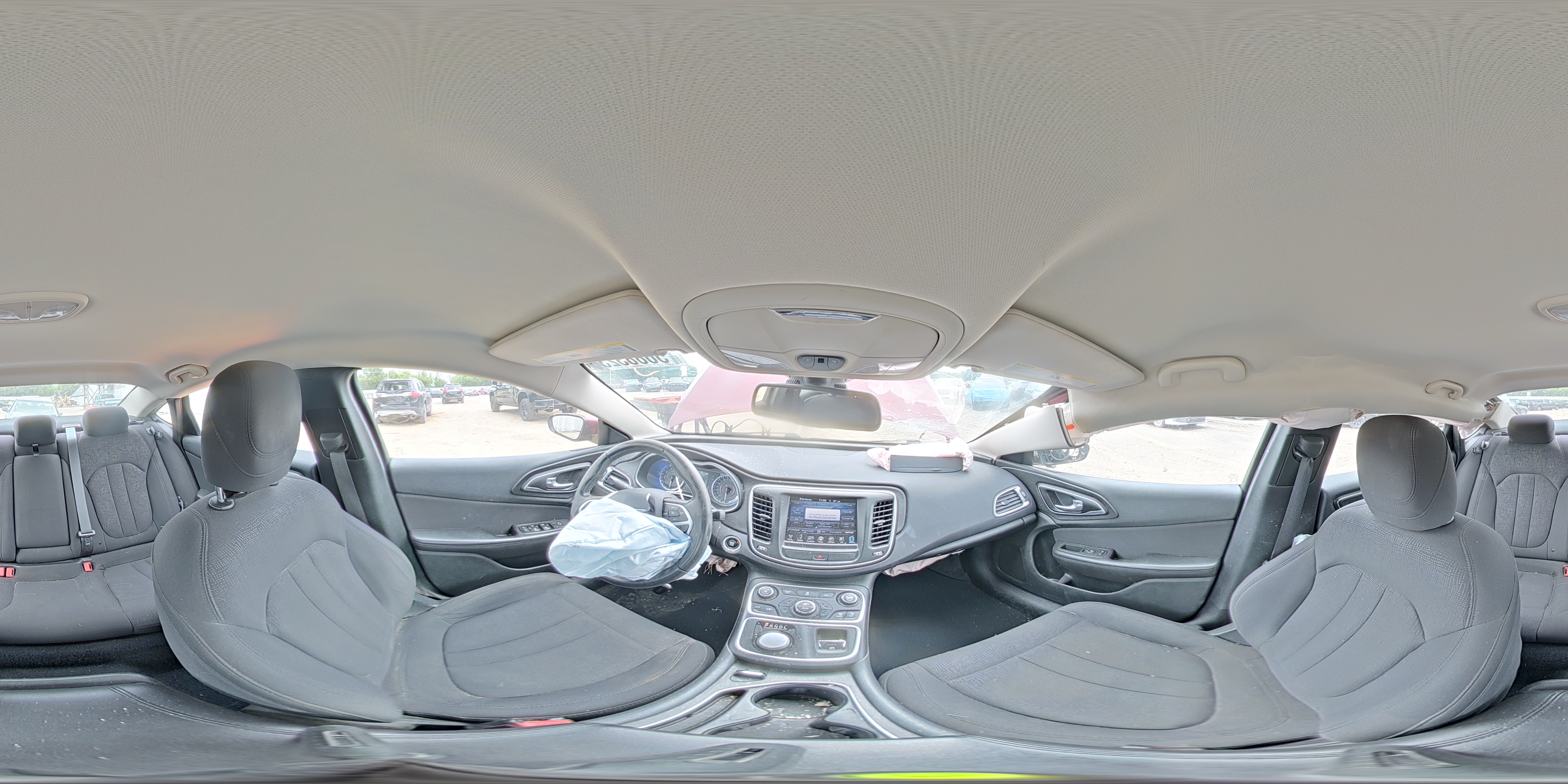 2015 Chrysler 200 Limited Red vin: 1C3CCCAB4FN614507