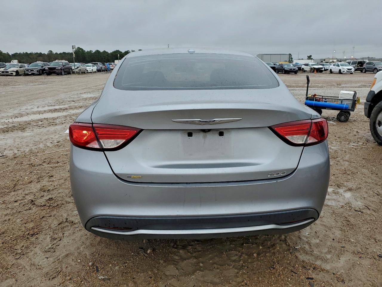 2015 Chrysler 200 Limited Gray vin: 1C3CCCAB4FN658880