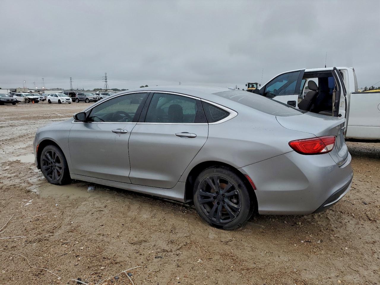 2015 Chrysler 200 Limited Gray vin: 1C3CCCAB4FN658880