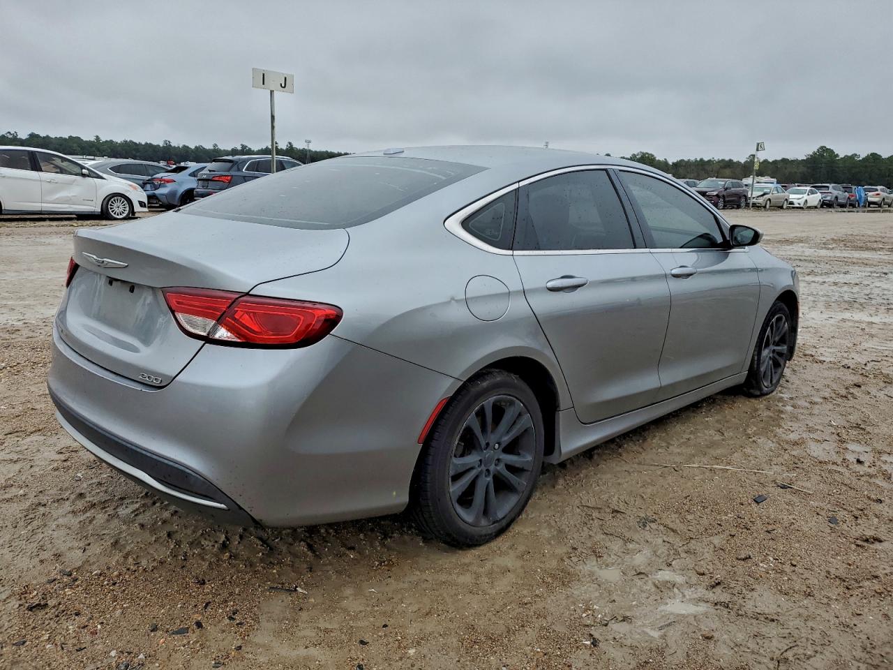 2015 Chrysler 200 Limited Gray vin: 1C3CCCAB4FN658880