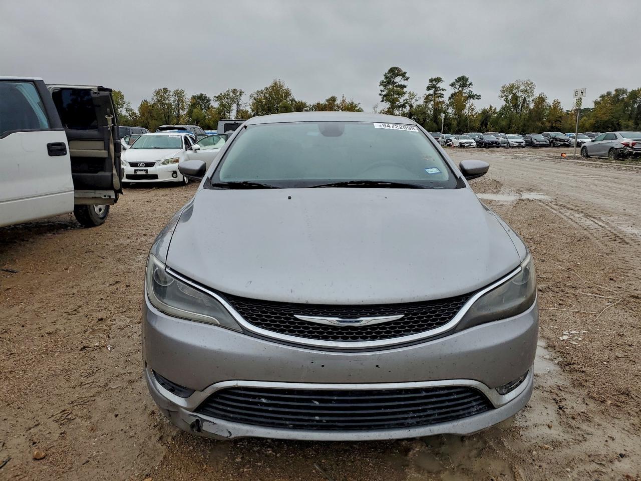 2015 Chrysler 200 Limited Gray vin: 1C3CCCAB4FN658880