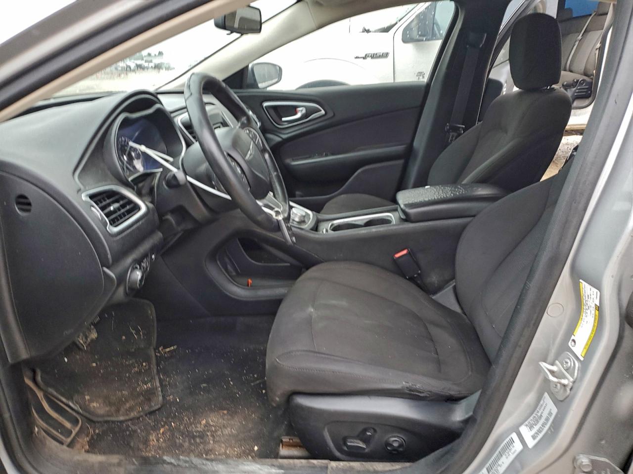 2015 Chrysler 200 Limited Gray vin: 1C3CCCAB4FN658880