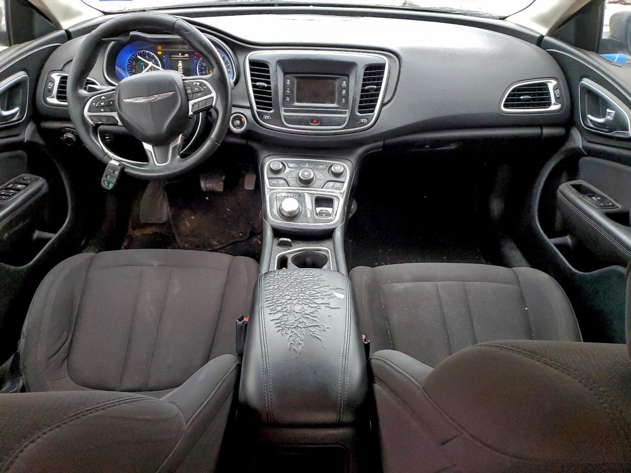 2015 Chrysler 200 Limited Gray vin: 1C3CCCAB4FN658880