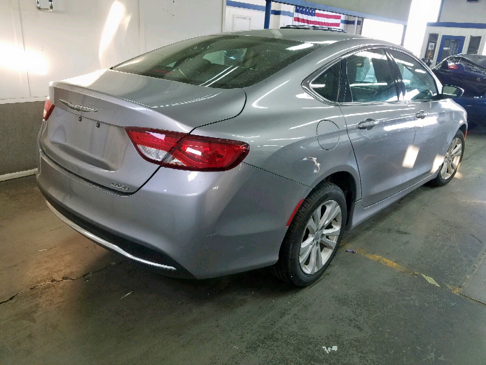 2015 Chrysler 200 Limited Silver vin: 1C3CCCAB4FN691314