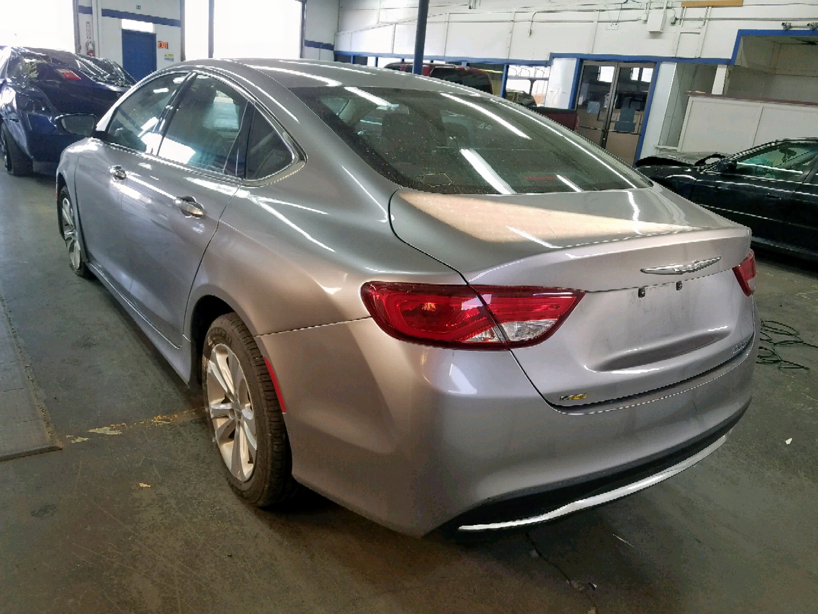 2015 Chrysler 200 Limited Silver vin: 1C3CCCAB4FN691314