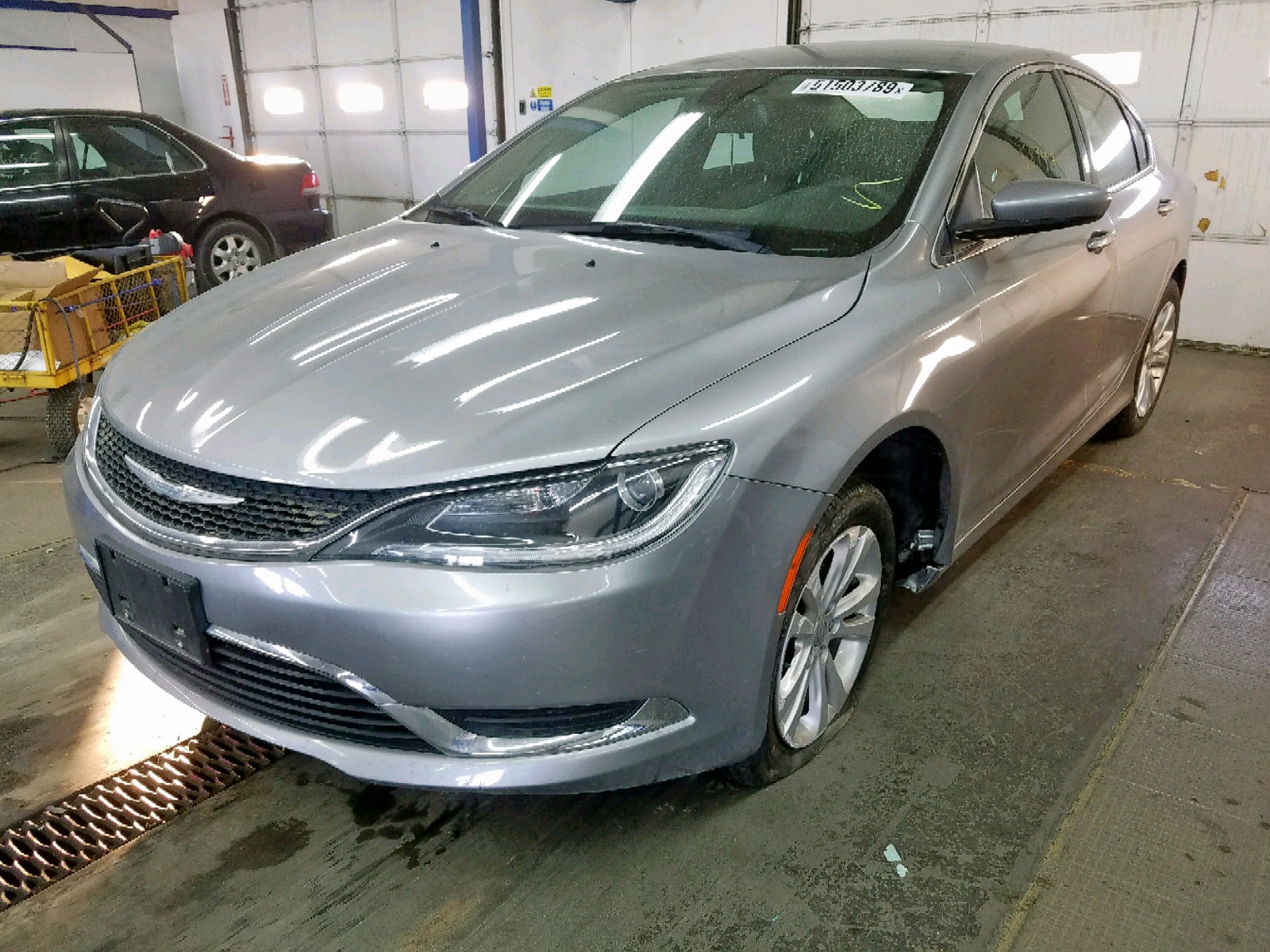 2015 Chrysler 200 Limited Silver vin: 1C3CCCAB4FN691314