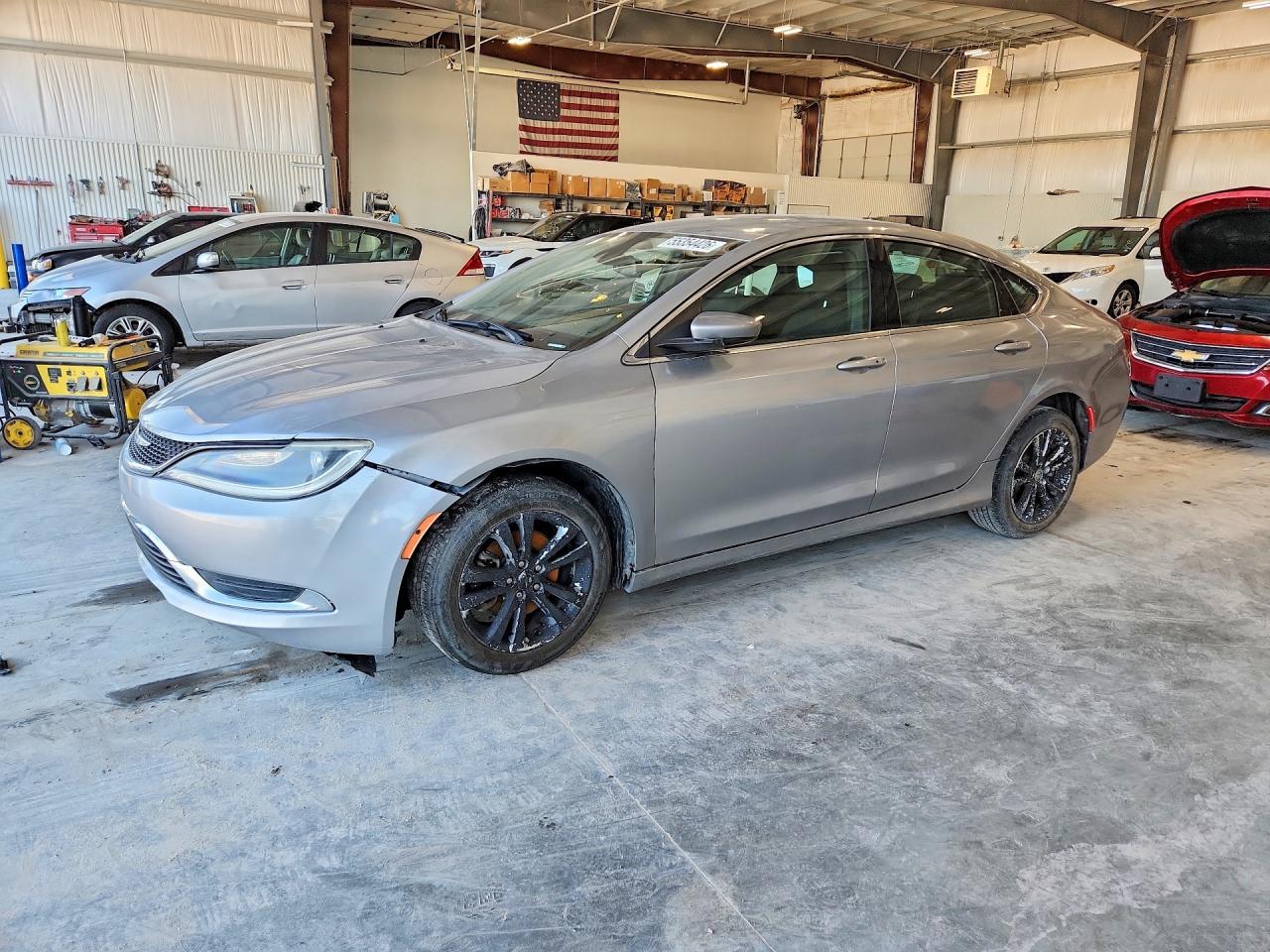 2015 Chrysler 200 Limited Серебряный vin: 1C3CCCAB4FN691314