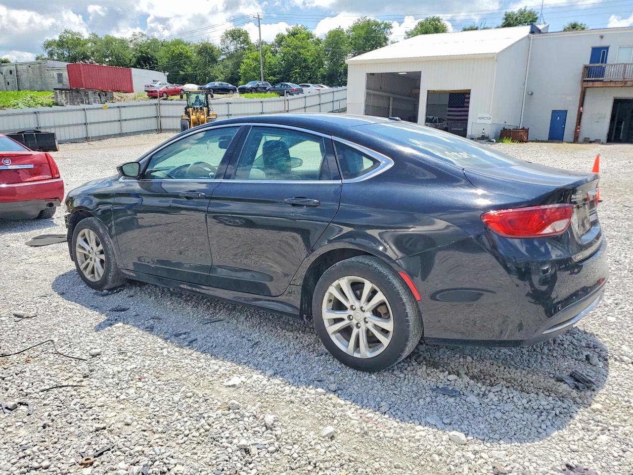 2015 Chrysler 200 Limited Black vin: 1C3CCCAB4FN712047
