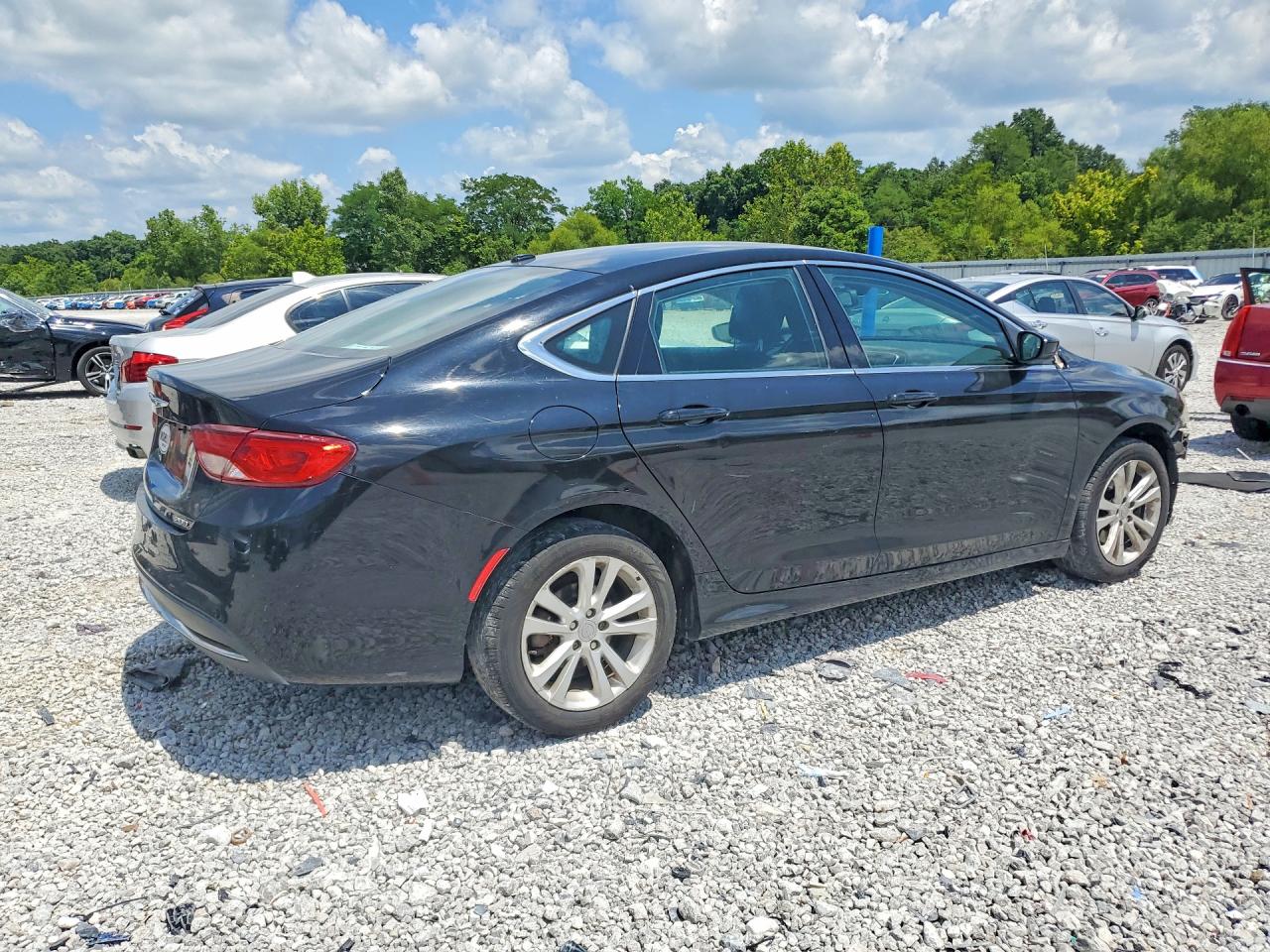 2015 Chrysler 200 Limited Black vin: 1C3CCCAB4FN712047