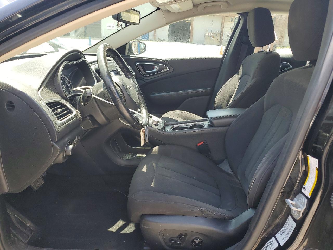 2015 Chrysler 200 Limited Black vin: 1C3CCCAB4FN712047