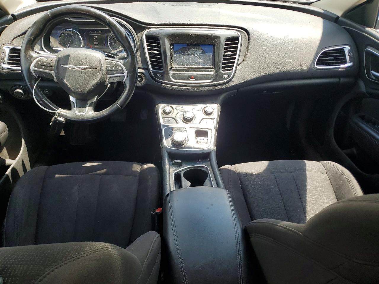 2015 Chrysler 200 Limited Black vin: 1C3CCCAB4FN712047