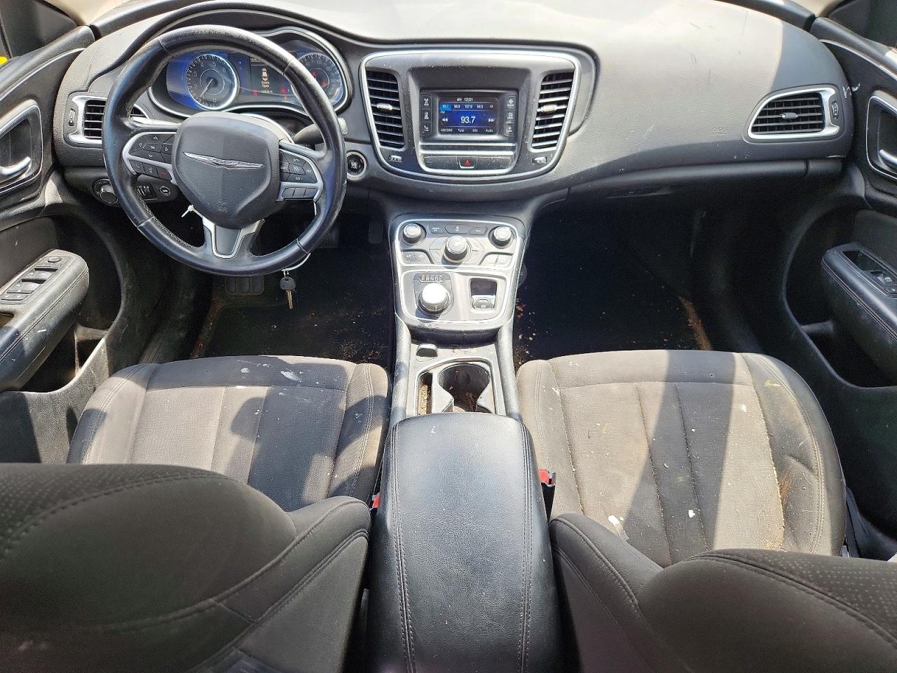 2015 Chrysler 200 Limited Silver vin: 1C3CCCAB4FN744044