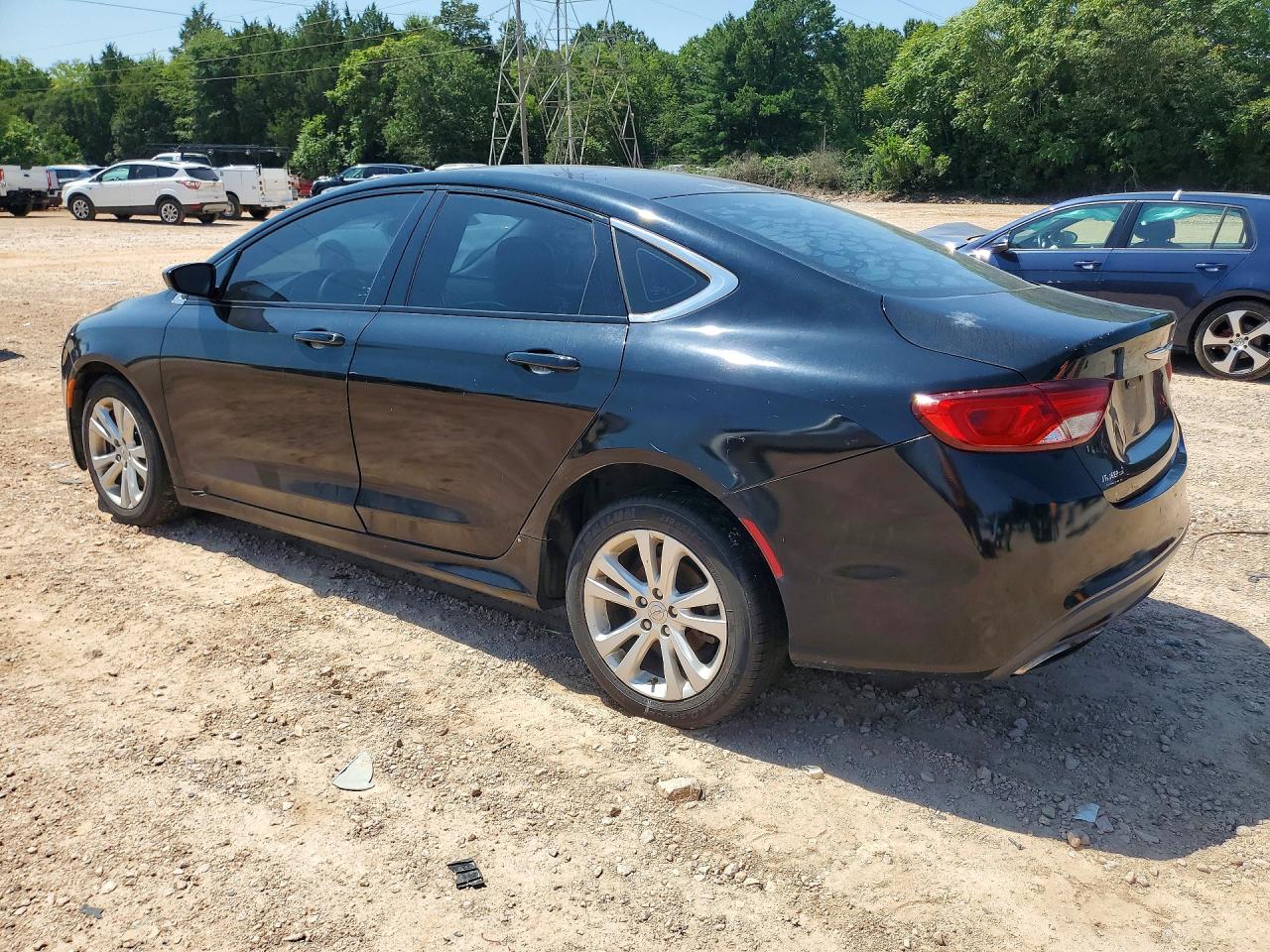 2015 Chrysler 200 Limited Black vin: 1C3CCCAB4FN748109