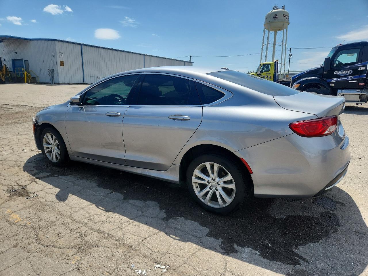 2016 Chrysler 200 Limited Silver vin: 1C3CCCAB4GN115921