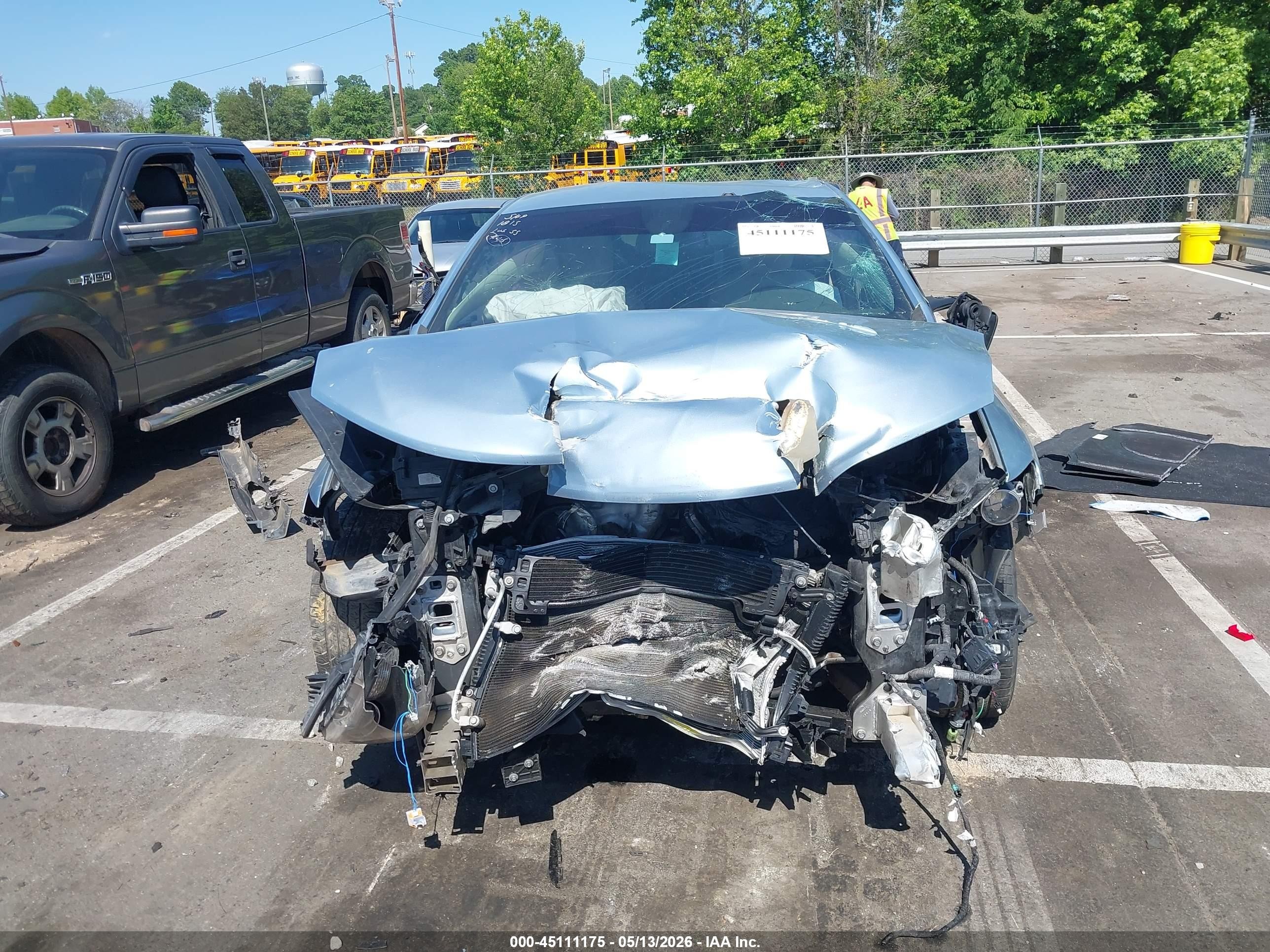 2015 Chrysler 200 Limited Light Blue vin: 1C3CCCAB5FN648195