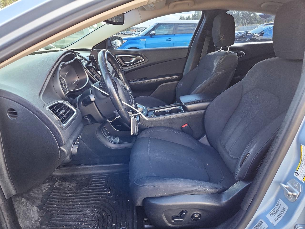 2015 Chrysler 200 Limited Blue vin: 1C3CCCAB5FN666454