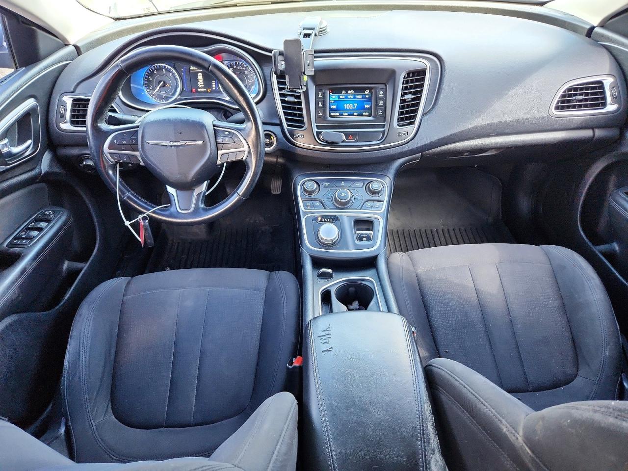 2015 Chrysler 200 Limited Blue vin: 1C3CCCAB5FN666454