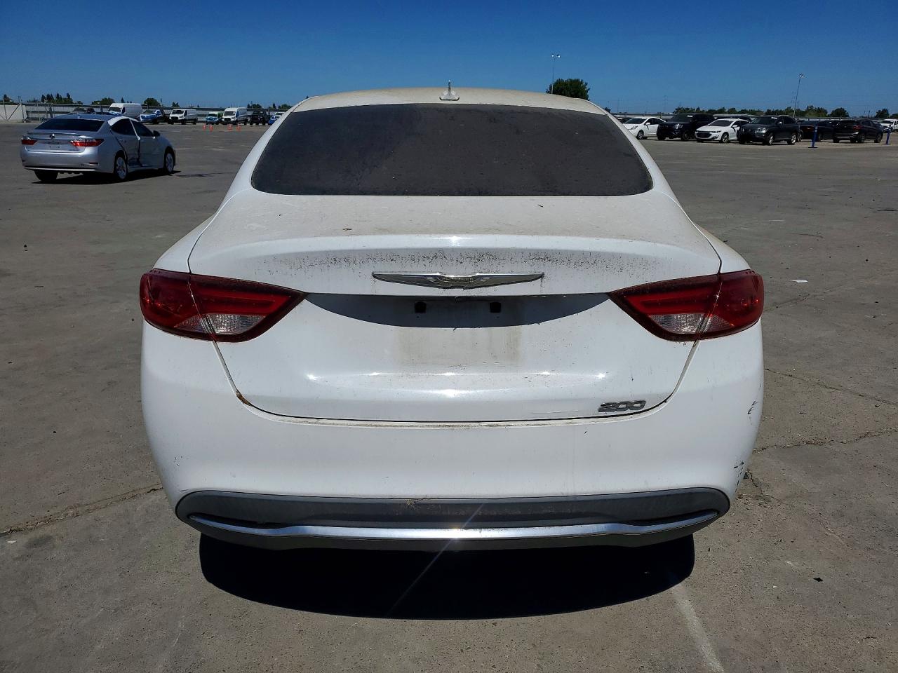 2015 Chrysler 200 Limited Белый vin: 1C3CCCAB5FN672531