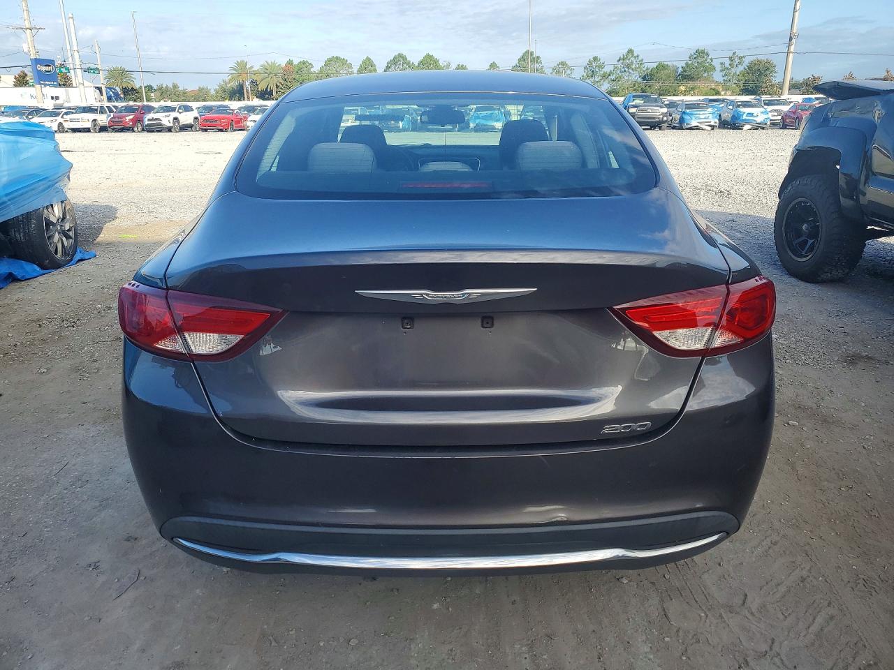 2015 Chrysler 200 Limited Gray vin: 1C3CCCAB5FN683237