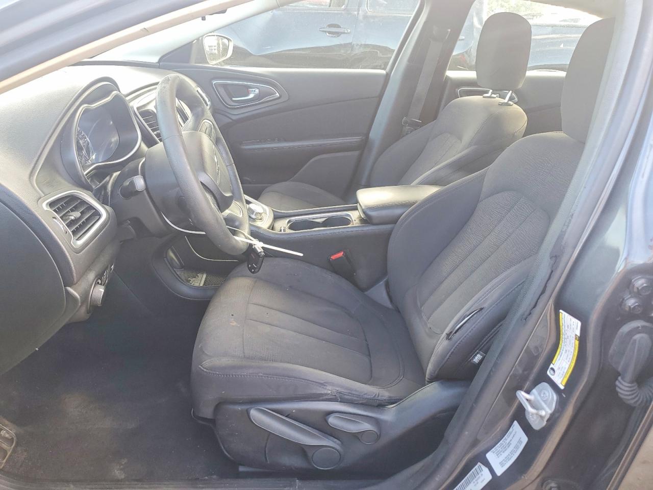 2015 Chrysler 200 Limited Gray vin: 1C3CCCAB5FN683237