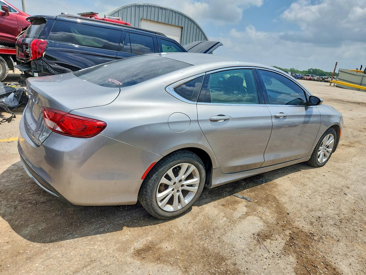 2015 Chrysler 200 Limited Silver vin: 1C3CCCAB5FN688731