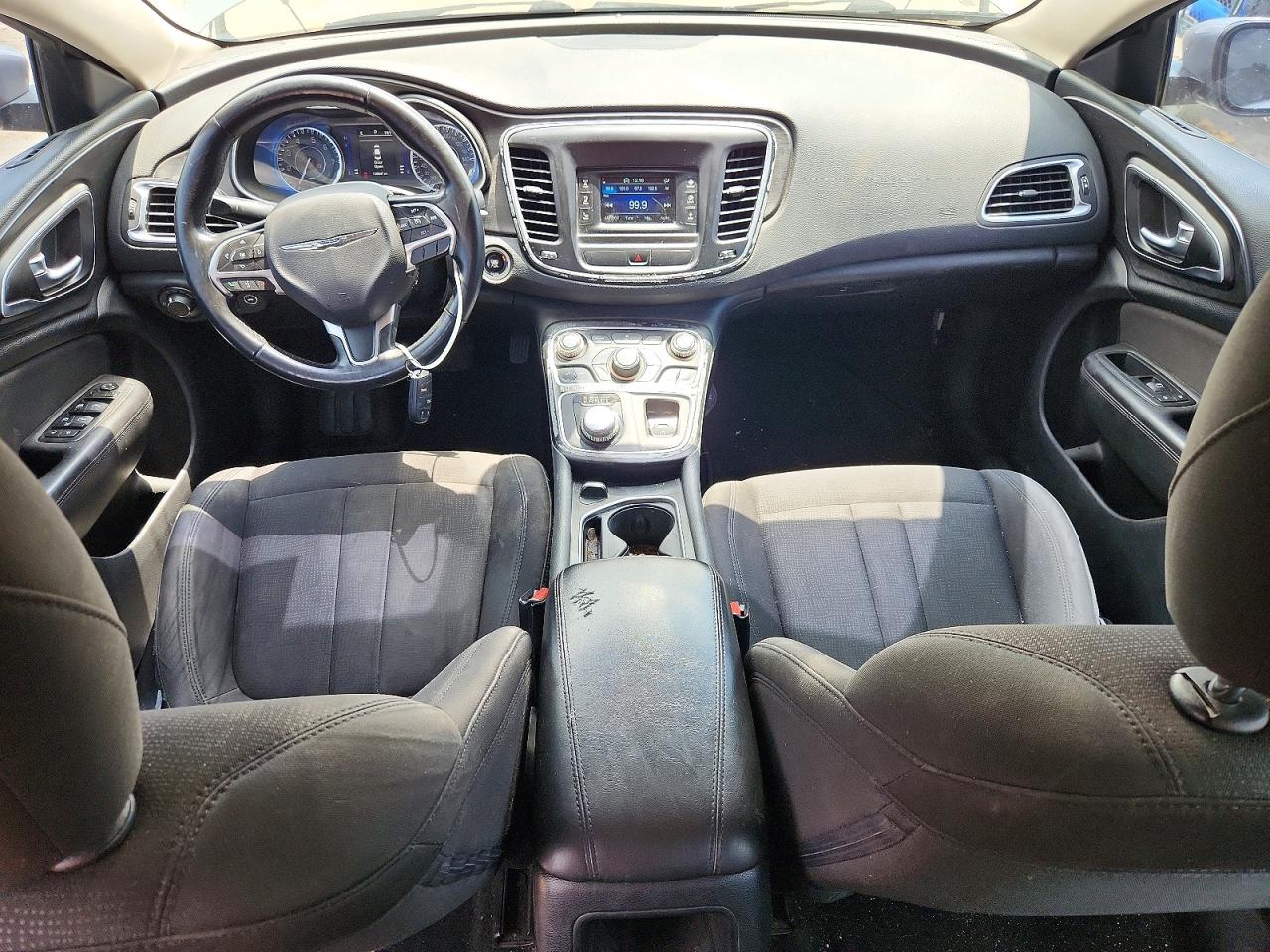 2015 Chrysler 200 Limited Silver vin: 1C3CCCAB5FN688731